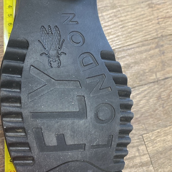 Essential Fly London, chunky heel Mary Jane’s mix of Patton, leather and suede - Picture 5 of 11